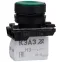 Кнопка КМЕ4510м-зеленый-1но+0нз-цилиндр-IP54 | 354369 | КЭАЗ