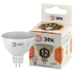                  Лампа светодиодная LED MR16-12W-827-GU5.3 (диод, софит, 12Вт, тепл, GU5.3) (10/100/4000)
               