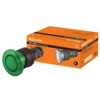                  Кнопка грибовидная SB7-CWM31-220V(LED) d35мм 1з зеленая | SQ0746-0049 | TDM
               