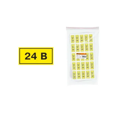 Символ "24В" 15х50мм  | SQ0817-0003 | TDM