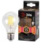 Лампа светодиодная F-LED A60-15W-827-E27 (филамент, груша, 15Вт, тепл, Е27) (10/100/1500)