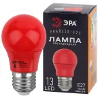Лампа светодиодная для Белт-Лайт диод. груша красн., 13SMD, 3W, E27ERARL50-E27 LED A50-3W-E27