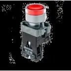 Кнопка с LED подсветкой, красная, 220V AC/DC, 1NC, металл MTB2-BW3463 | 54252 | ОВЕН