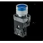 Кнопка с LED подсветкой, синяя, 24V AC/DC, 1NO, мет. MTB2-BW3661 | 58205 | ОВЕН