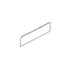 Фальш-панель для ВРУ 200х800мм глухая | SQ0905-0183 | TDM
