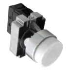 Кнопка управления NP2-BL15 без подсветки, белая, 1НО+1НЗ, IP40 (R) | 576042 | CHINT