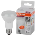 Лампа светодиодная LED 8 Вт E27 3000К 640Лм гриб 220 В (замена 60Вт) OSRAM