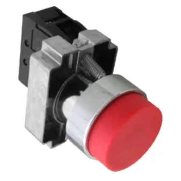 Кнопка управления NP2-BL42 без подсветки, красная, 1НЗ, IP40 (R) | 576038 | CHINT