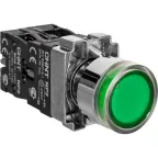 Кнопка управления NP2-BW3361 1НО зеленая AC/DC230В(LED) IP40 | 573831 | CHINT