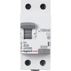                 ВДТ RX3 - 2П - 40 А - тип AC - 100 мА - 2 модуля
               