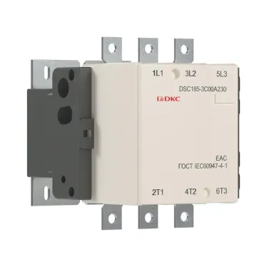 Магнитный контактор DSC185-3C00A230 185А 90кВт (AC3) кат 220В AC | DSC185-3C00A230 | DKC