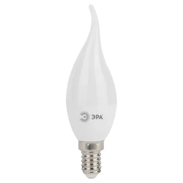 Лампа светодиодная LED BXS-7W-827-E14 (диод, свеча на ветру, 7Вт, тепл, E14 (10/100/2800)