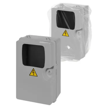 Щит учета ЩУ-П-1ф/3ф (360х225х155) пластик, монтажная панель IP54  | SQ0906-0304 | TDM