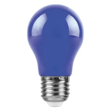 Лампа светодиодная LED 3вт Е27 синий шар