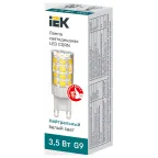 Лампа светодиодная CORN капсула 3,5Вт 230В 4000К керамика G9 IEK