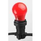 Лампа светодиодная для Белт-Лайт диод. груша красн., 13SMD, 3W, E27ERARL50-E27 LED A50-3W-E27