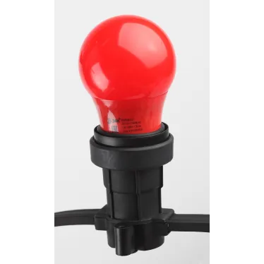 Лампа светодиодная для Белт-Лайт диод. груша красн., 13SMD, 3W, E27ERARL50-E27 LED A50-3W-E27