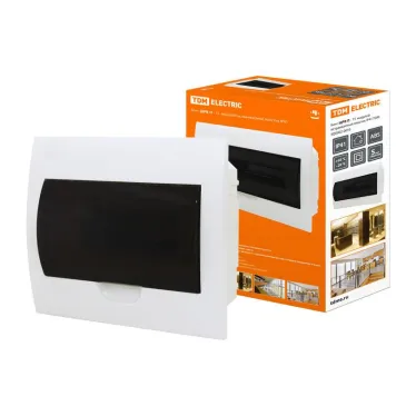 Бокс пластиковый встраиваемый ЩРВ-П-15 модулей IP40 | SQ0902-0010 | TDM