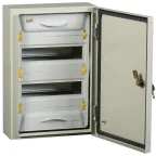 Корпус металлический ЩРн-24з-1 У2 IP54 (ВхШхГ) 454х310х135мм PRO | MKM16-N-24-54-ZU | IEK