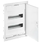                  Щит ЩРв-П-28 прозрачная дверь IP40 синяя Nedbox
               