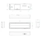 Светильник светодиодный аварийный непостоянный DBA-104-0-20 44LED 6ч IP20 стрелка (20/880)