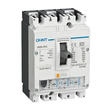 Выключатель автоматический NM8N-630C EN 3P 250А 36кА с электр. расцепителем (R) | 269418 | CHINT