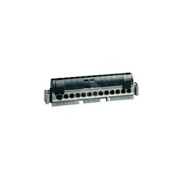 Клеммная колодка IP 2X - фаза - чёрная - 1X6-25 мм? - 12X1,5-16 мм? - длина 113 мм