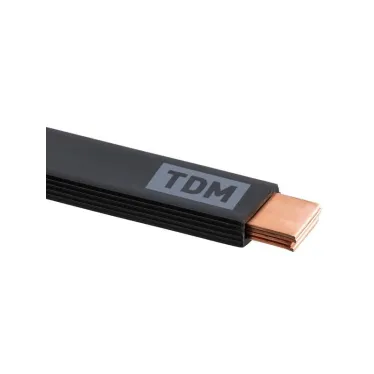 Шина медная гибкая изолированная ШМГ 4х(20х1), 2м, | SQ0841-0013 | TDM