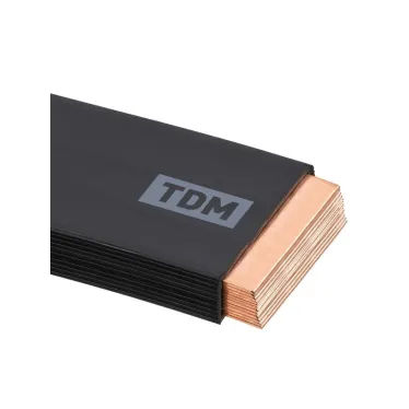 Шина медная гибкая изолированная ШМГ 12х(120х1), 2м, | SQ0841-0022 | TDM