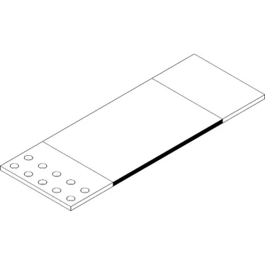 Шина медная гибкая ШМГ 50х(120х0,2мм) 0,5м IEK | YBG10-50-120-D02-D05 | IEK