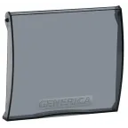                  Дверца для корпуса пластикового ЩРН(В)-П-6 GENERICA | MKP10D-DV-06-K08-G | Generica
               