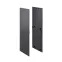 Панель боковая двухсекционная, для IT-CQE, 2 шт, 2000x1200 RAL9005 | R5ITCPLD20120B | DKC