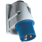                  Вилка для монтажа на поверхность 232BS6, 32A, 2P+E, IP44, 6ч | 2CMA193314R1000 | ABB
               
