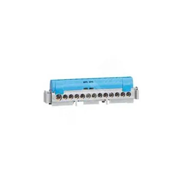 Клеммная колодка IP 2X - нейтраль - синяя - 1X6-25 мм? - 21X1,5-16 мм? - длина 176 мм