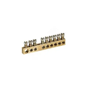 Клеммная колодка - крепятся винтами М4 - 1X6-25 мм? - 4X1,5-16 мм? - длина 45 мм