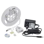                  Комплект светодиодной подсветки ''Сделай сам'' (лента LED 1,2м LSR-2835WW60-4,8-IP20-12В + драйвер + датчик движения) IEK
               