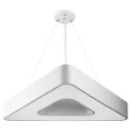                  Светильник LED Geometria Delta SPO-153-W-40K-030 30Вт 4000К 2100Лм IP40 600х80 белый подвесной драйвер внутри
               