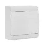 Щит распределительный навесной ЩРН-П-8 "SlimBox" белая дверца IP41 PROxima | sb-n-8w | EKF
