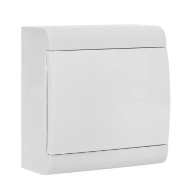 Щит распределительный навесной ЩРН-П-8 "SlimBox" белая дверца IP41 PROxima | sb-n-8w | EKF