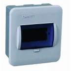                  Корпус пластиковый модульный с неоновым индикатором 5 мод 1 ряд NX8-5-J IP30 (R) | 216039 | CHINT
               