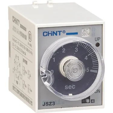 Реле времени миниатюрное JSZ3F задержка выключения 3min AC220V | 294407 | CHINT