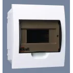                  Корпус пластиковый встраиваемый 8 модулей, IP41, ЩРВ-П-8 | 31003DEK | DEKraft
               