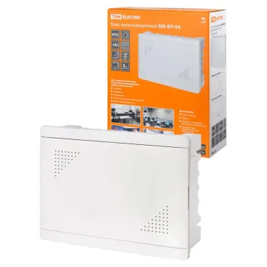 Бокс мультимедийный БМ-ВП-04, 420х320х140, IP31 | SQ0915-0303 | TDM