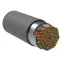 Витая пара F/UTP кат 5E 25х2х24AWG solid LSZH 500м серый