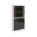 Щиток встраиваемый с дверцей 72 мод.,IP41, белый, с клеммным блоком 160А | RB72B4RWD | DKC