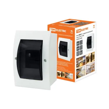 Бокс пластиковый встраиваемый ЩРВ-П-3 модуля IP40 | SQ0902-0008 | TDM