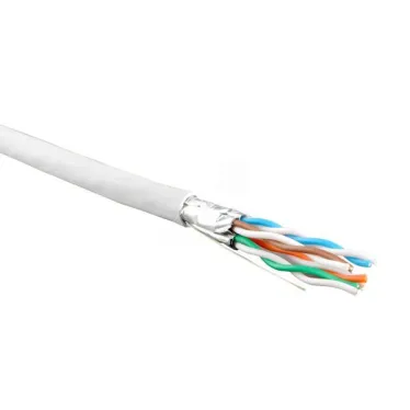 Витая пара U/FTP кат 6 4 пары AWG23 solid IN LSZH нг(А)-HF белый 500м