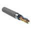 Витая пара F/UTP кат 5E 4х2х24AWG solid LSZH нг(А)-HF серый 305м