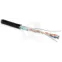Витая пара F/UTP кат 5 2 пары AWG24 solid OUT PE черный 500м