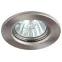 Светильник штампованный MR16,12V/220V, 50W сатин никель ST1 SN